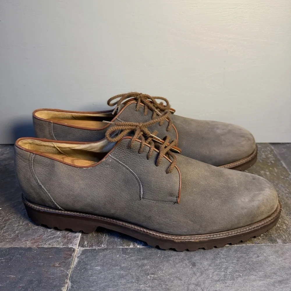 EVERGREEN footwear Dress Shoes Mens Size 13 D Suede Expert Shoe Makers